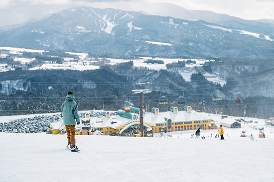 インストラクターと子供